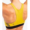 Спортивный топ UFC VENUM Authentic Fight Night Womens Sport Bra Yellow