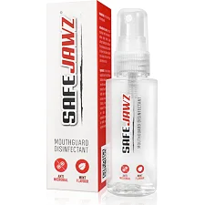 Спрей-деодорайзер для капы SafeJawz Disinfectant Spray. Mint Flavoured, Anti-Microbial Gum Shield Cleaner
