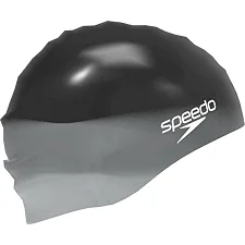 Шапка для плавания Speedo MULTI COLOUR SILC CAP AU черный One Size