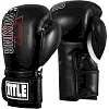 Боксерские перчатки TITLE DYNAMIC STRIKE HEAVY BAG GLOVES Black 14 oz