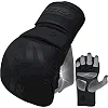 Тренировочные перчатки RDX GRAPPLING GLOVES SHOOTER T-15 черный