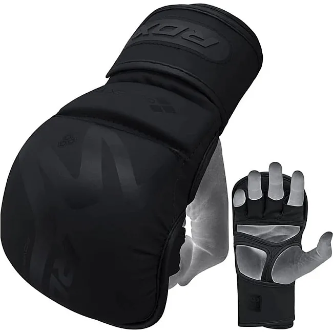 Тренировочные перчатки RDX GRAPPLING GLOVES SHOOTER T-15 черный