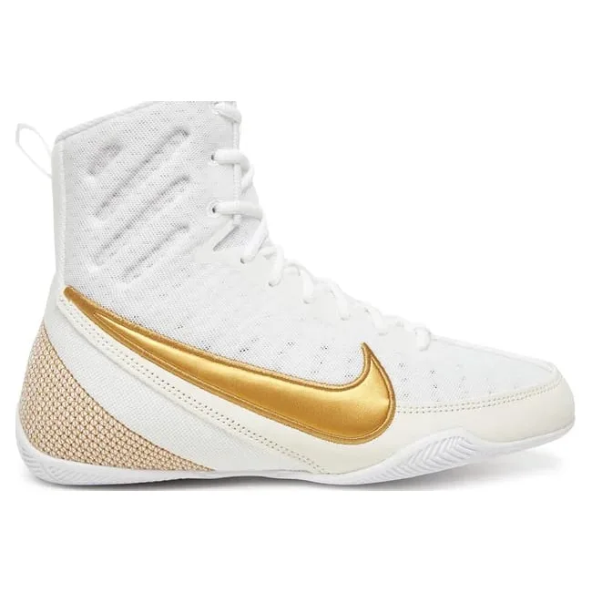 Взуття для боксу NIKE Machomai 3 білий, золотистий