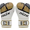 Боксерські рукавиці RDX BOXING GLOVES BGR-F7 білий, золотий
