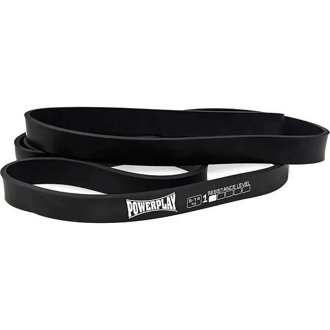 Эспандер-петля (резинка для фитнеса и кроссфита) PowerPlay 4117 Power Band Черная (5-14kg)