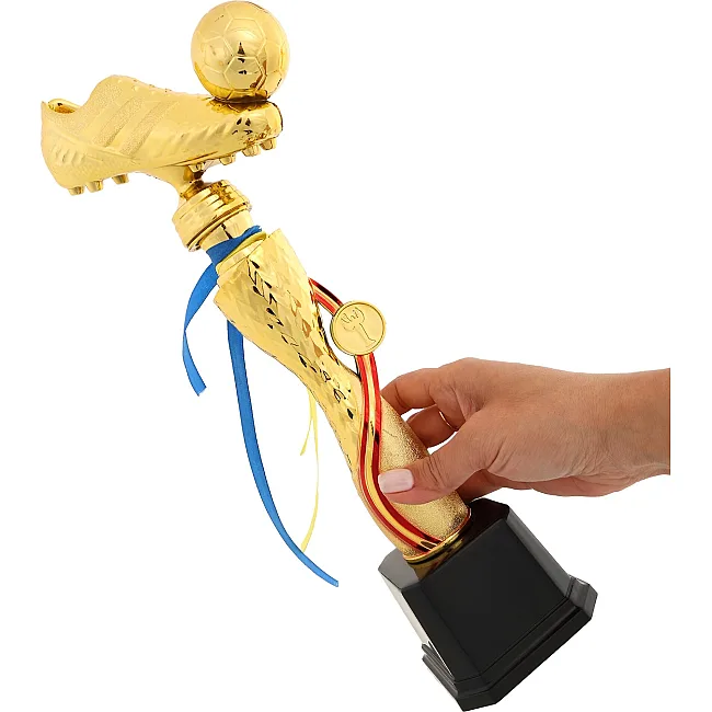 Фігура нагородна спортивна SP-SPORT Бутса з м'ячем JZ2412C