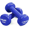 Гантели для фитнеса виниловые ZELART Beauty TA-5225-1_5 (Розовый)