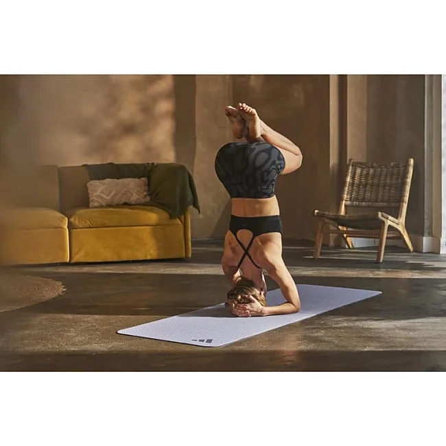 Коврик для йоги ADIDAS Yoga Mat серый 183 х 61 х 0,6 см