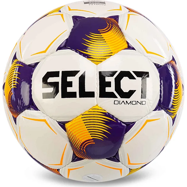 Футбольный мяч SELECT DIADORADORAMOND FIFA BASIC V26 DIADORADORAMOND-4WOR (Белый-оранжевый)