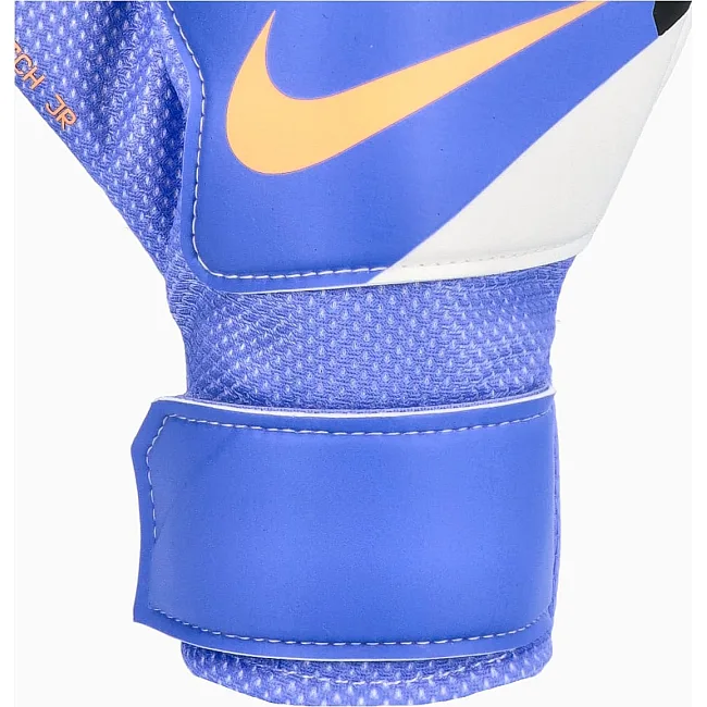 Воротарські рукавиці NIKE NK GK MATCH JR - HO24 синій, білий (для дітей)