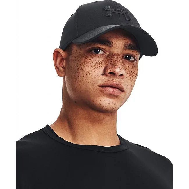 Кепка UNDER ARMOUR Men's UNDER ARMOUR Blitzing Adj чорний (для чоловіків) OSFM