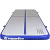 Килимок надувний Airtrack inSPORTline Airstunt 500x100x10 см, біло-синій