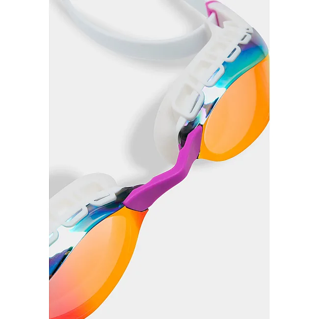 Окуляри для плавання Arena AIR SONIC MIRROR помаранчевий, білий One Size