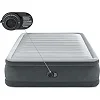 Матрас надувной Intex 64414ND со встроенным электронасосом 203x152 см, черно-серый