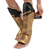 Защитные накладки на ноги Муай Тай, ММА, Кикбоксинг PU TOP KING BO-0286 (Черный-золотой)