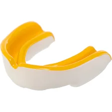 Капа для бокса двухслойная TWINS TW-006-2COLOR (Белый-желтый)