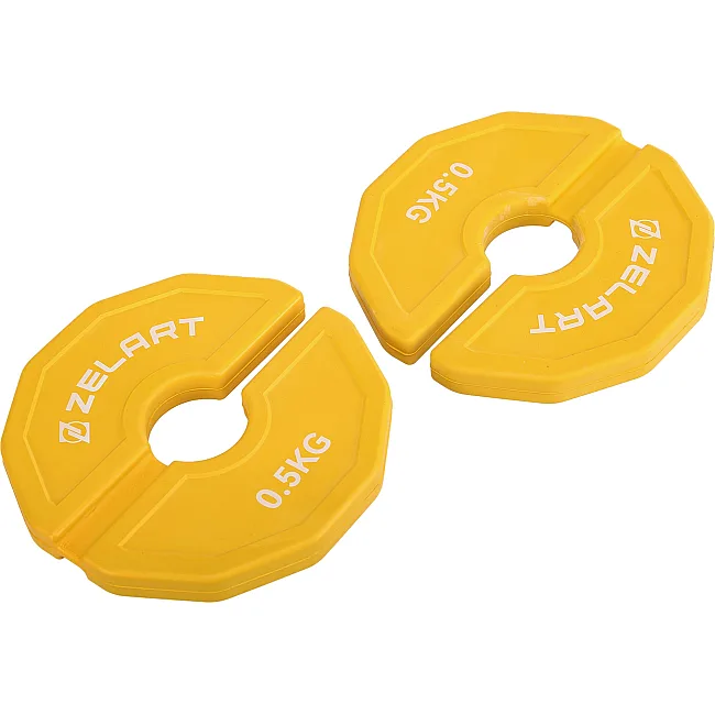 Блины диски сменные резиновые Rubber Change Plates ZELART
 TA-1692-0_5 0,5кг