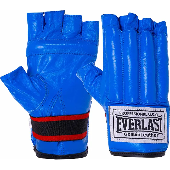 Перчатки снарядные
 кожаные EVERLAST
 VL-01044 (Красный)