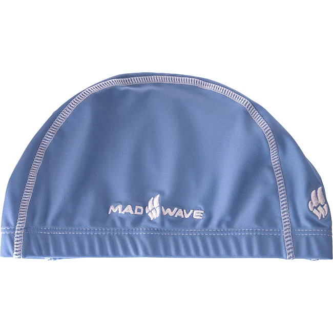 Шапочка для басейну
 текстильна MADWAVE
 Textile cap ERGOFIT M052701 (Синій)