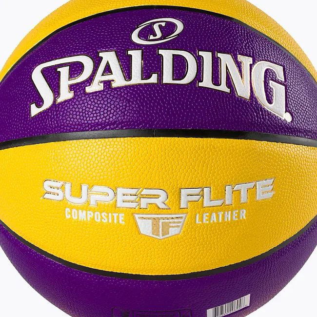 Мяч баскетбольный Spalding TF Super Flite желтый, фиолетовый 7