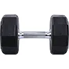 Гантели профессиональные
 с полиуретановым покрытием LiveUp LP8003-20 2шт по 20кг