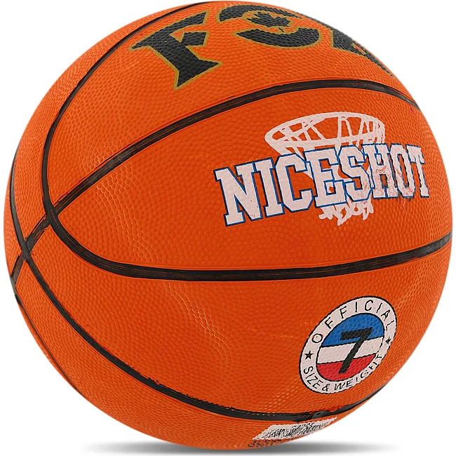 Баскетбольный мяч
 резиновый FOX NICESHOT BA-7516
 7 (Оранжевый)