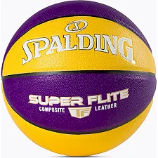Мяч баскетбольный Spalding TF Super Flite желтый, фиолетовый 7