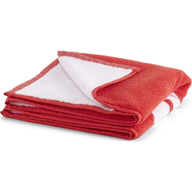 Полотенце PUMA TEAM Towel Small красное 50x100 см