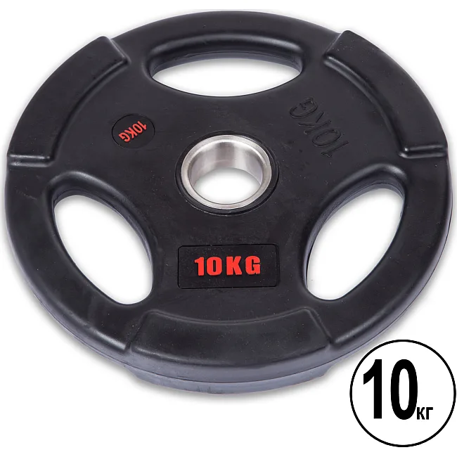 Блин для штанги обрезиненный
 LIFE FITNESS SC-80154B-10 51мм 10кг