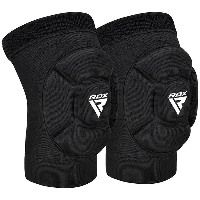 Наколенники спортивные RDX Hosiery Knee Foam K5 Black/White (пара)