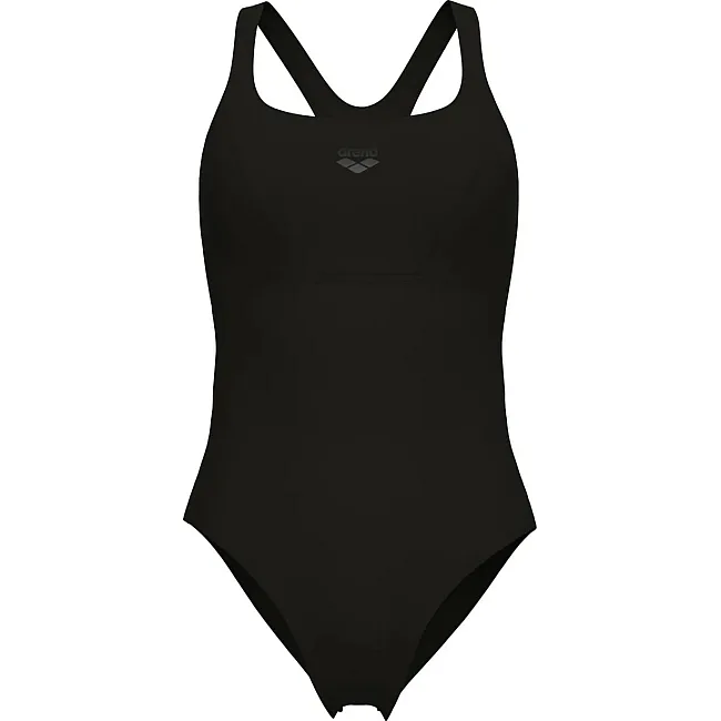 Купальник закритий для жінок Arena SOLID SWIMSUIT CONTROL PRO BAC чорний