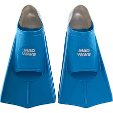 Ласты тренировочные с закрытой пяткой Fins Training MADWAVE M074710 (Синий)