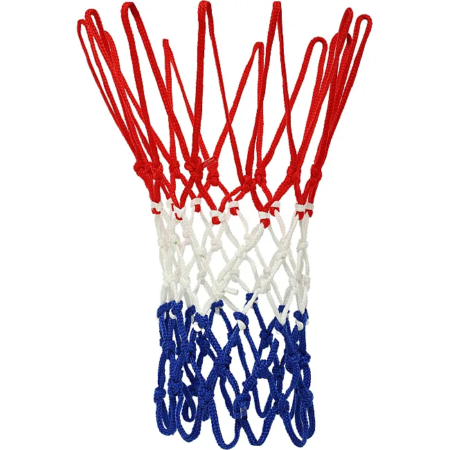 Баскетбольная сетка
 SPALDING 8219SPCN HEAVY DUTY 1шт (Красный-белый-синий)
