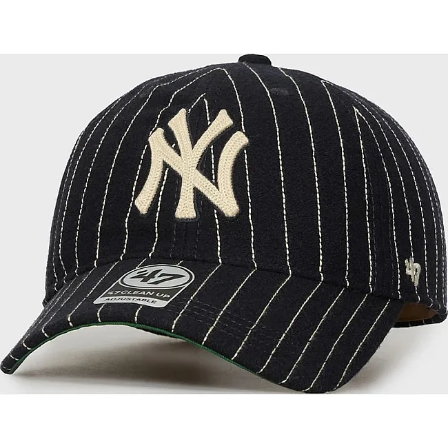 Кепка 47 Brand NEW YORK YANKEES WOOL PINSTRIP темно-синий