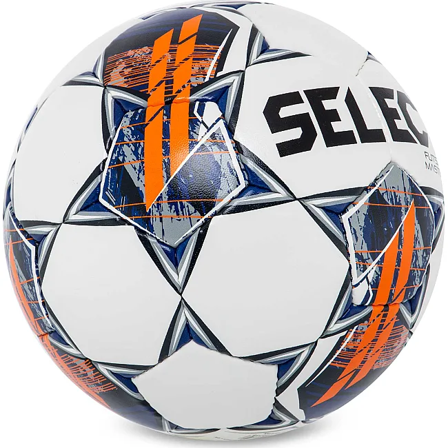 Футзальный мяч
 SELECT FUTSAL MASTER FIFA BASIC V22 Z-MASTER-WOR №4 (Белый-оранжевый)