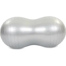 Фитбол мяч для фитнеса Арахис сатин SP-SPORT FI-7135 90см (Серый)