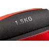 Утяжелители запястья REEBOK Flexlock Wrist Weights черный, красный 1.5 кг