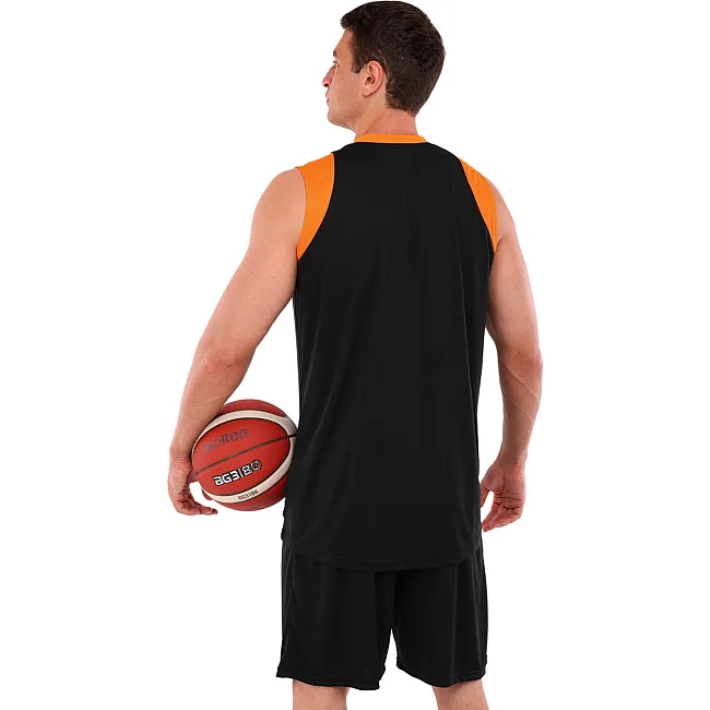 Баскетбольная форма
 майка и шорты JOMA

 FINAL II 102849-108 5XS-XXL (Черный-оранжевый)