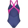 Купальник закрытый для женщин Arena SPIDER WEB SWIMSUIT V BACK розовый
