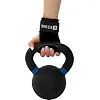 Накладки для подтягивания и тяги HAND GRIP THICKER LAYERS EZOUS D-17 2шт (Черный)