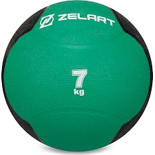 Медбол м'яч медичний ZELART FI-5121-7 7кг