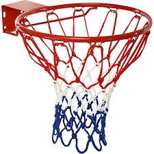 Баскетбольная сетка SPALDING 8219SPCN HEAVY DUTY 1шт (Красный-белый-синий)