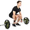 Накладки для подтягивания и тяги HAND GRIP THICKER LAYERS EZOUS D-17 2шт (Черный)