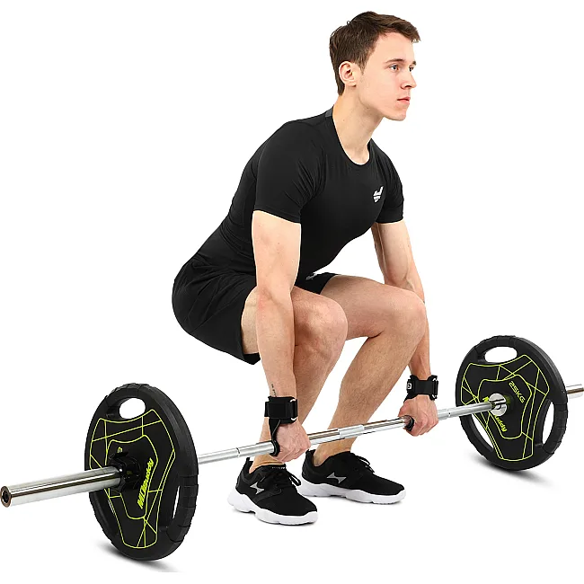 Накладки для подтягивания и тяги HAND GRIP THICKER LAYERS EZOUS D-17 2шт (Черный)