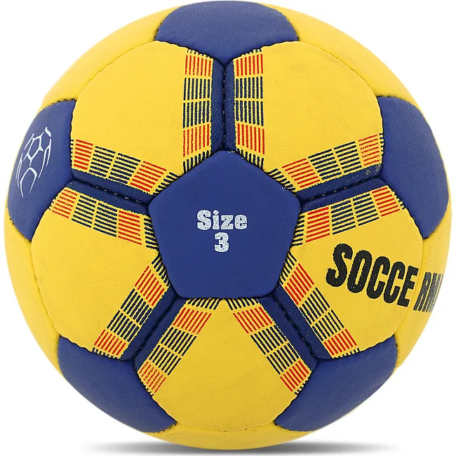 Мяч гандбольный SOCCERMAX MAQ-139
 3 (Желтый-синий)