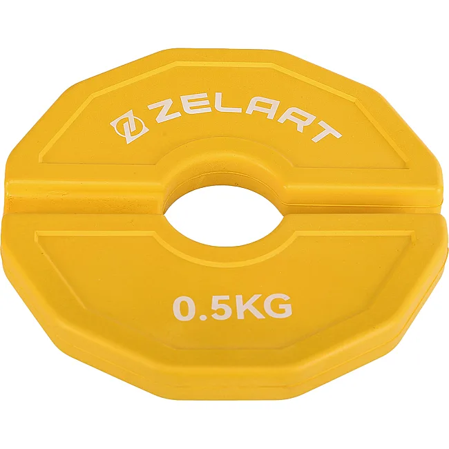 Блины диски сменные резиновые Rubber Change Plates ZELART
 TA-1692-0_5 0,5кг