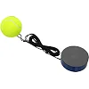 Тренажер для большого тенниса - мяч на резинке с утяжелителем TELOON TENNIS TRAINER T818C
