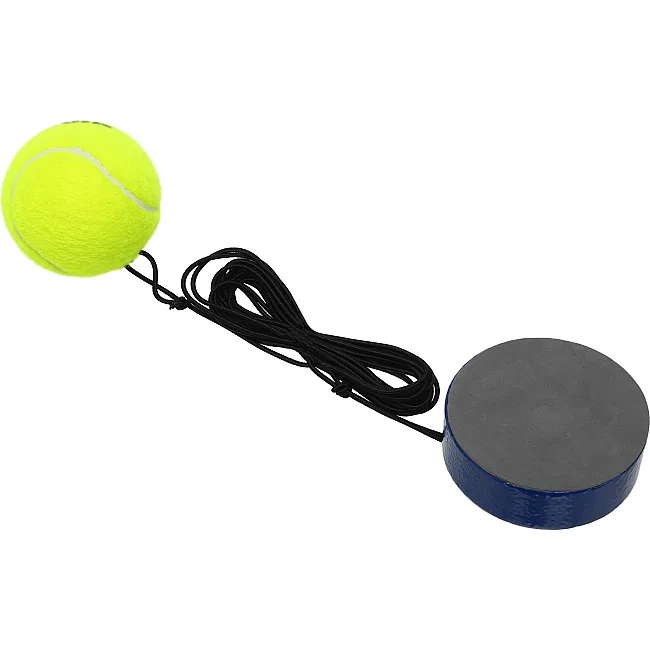 Тренажер для большого тенниса - мяч на резинке с утяжелителем TELOON TENNIS TRAINER T818C