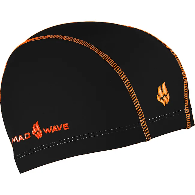 Шапочка для басейну
 текстильна MADWAVE
 Textile cap ERGOFIT M052701 (Синій)