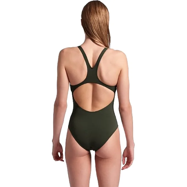 Купальник Arena TEAM SWIMSUIT SWIM PRO SOLID темно-зеленый Жен
